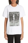 ECKHAUS LATTA LAPPED TEE,301-EL-PF18-W