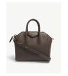 Givenchy Heather Grey Antigona Mini Leather Tote Bag In Heather Grey