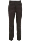 PRADA TROUSERS WITH PATCHES,10655242