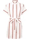 BY MALENE BIRGER BY MALENE BIRGER STALLA SHIRT DRESS - RED