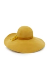 YESTADT MILLINERY GOLDY WIDE-BRIM FELT HAT,FW1808