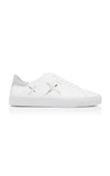AXEL ARIGATO CLEAN 90 BIRD-EMBROIDERED LEATHER SNEAKERS,CLEAN 90 - BIRD EMBROIDERY