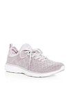 APL ATHLETIC PROPULSION LABS WOMEN'S PHANTOM TECHLOOM KNIT LACE UP SNEAKERS,PF18 TLPH W