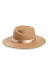 RAG & BONE ZOE WOOL FEDORA - PINK,W286198NN