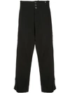 ANN DEMEULEMEESTER cropped trousers