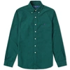POLO RALPH LAUREN Polo Ralph Lauren Slim Fit Garment Dyed Button Down Shirt,7107236100053