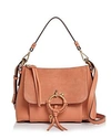 SEE BY CHLOÉ SEE BY CHLOE JOAN SMALL LEATHER & SUEDE CONVERTIBLE SHOULDER BAG,S17US910330