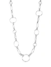 JOHN HARDY BAMBOO STERLING SILVER SAUTOIR LINK NECKLACE,0493269074163