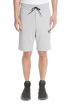 Y-3 LOGO PRINT FRENCH TERRY SHORTS,DP0603