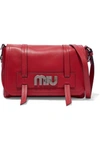 MIU MIU GRACE LEATHER SHOULDER BAG