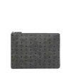 Mcm Crossbody Pouch In Visetos Original In Ep