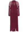 STELLA MCCARTNEY Pleated silk dress,P00339545