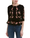 HAUTE ROGUE EMBROIDERED TOP,758763539953