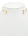 REBECCA MINKOFF CRYSTAL VETTE CHOKER NECKLACE,889793019259