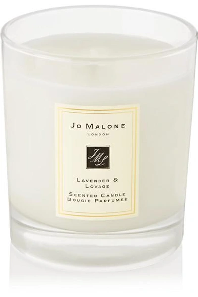Jo Malone London Lavender & Lovage Scented Home Candle, 200g - One Size In Colourless