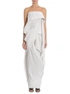 RICK OWENS TANGLE GOWN DRESS,118401