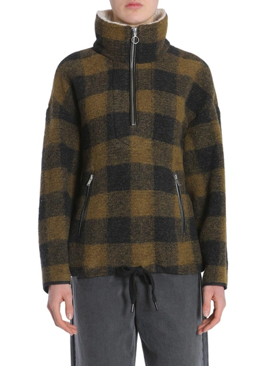 Isabel Marant Étoile Gilas Zip-neck Checked Jacket