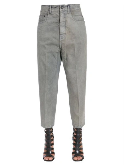 Rick Owens Drkshdw Astaire Jeans In Grey