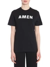 AMEN COTTON JERSEY T-SHIRT,134401