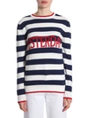 ALBERTA FERRETTI STRIPED SWEATER,136609