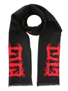 GIVENCHY "4G FLAME" SCARF,142118