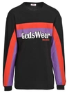 GCDS GCDS RAINBOW LONS SLEEVE TEE,10655493