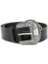 PHILOSOPHY DI LORENZO SERAFINI EMBELLISHED BUCKLE BELT