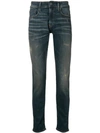 G-STAR RAW RESEARCH G-STAR RAW RESEARCH SLIM-FIT JEANS - BLUE