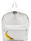 EASTPAK banana print backpack