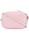 VERSUS VERSUS SAFETY-PIN EMBELLISHED CROSS-BODY BAG - PINK