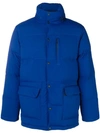 ASPESI ASPESI LONG-SLEEVE PADDED JACKET - BLUE