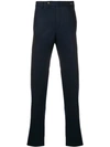 Pt01 Pleated Tailored Trousers In Grey
