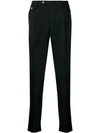 Pt01 Tailored Trousers In Black