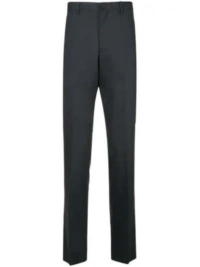 D'urban Classic Tailored Trousers In Black