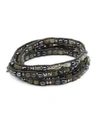 CHAN LUU Labradorite Mix Wrap Bracelet