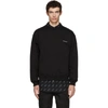 BALENCIAGA BALENCIAGA BLACK SMALL LOGO SWEATSHIRT