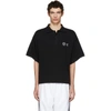 Gosha Rubchinskiy Football Polo Shirt - Black In Black