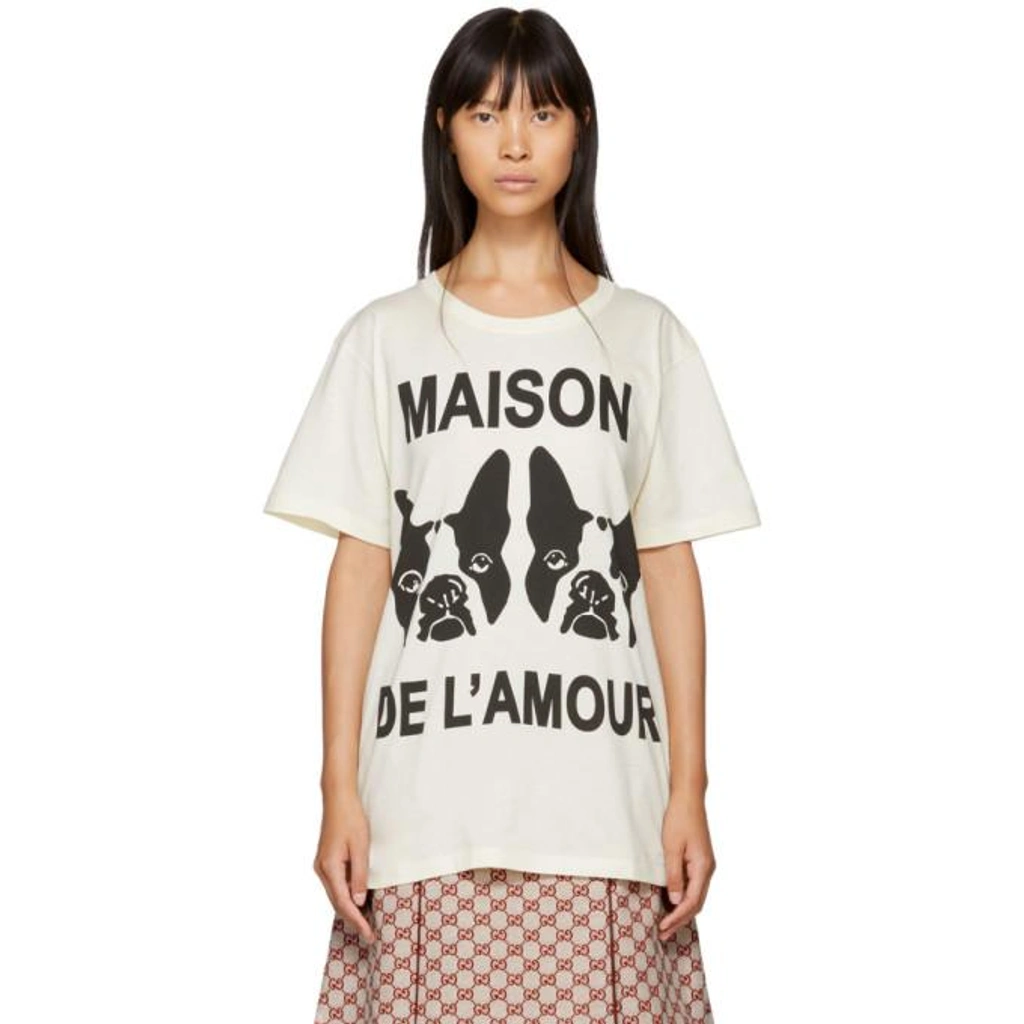 本当に信頼出来る商品 Gucci In Orso And Bosco With T-shirt L'amour” De ”maison トップス