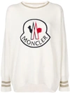 MONCLER LOGO EMBROIDERED SWEATER