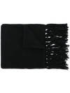 AMI ALEXANDRE MATTIUSSI FISHERMAN'S RIB SCARF