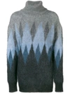 JUNYA WATANABE INTARSIA KNIT SWEATER