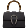 GUCCI GUCCI BLACK MINI DIONYSUS TOP HANDLE BAG