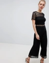 LIQUORISH LACE JUMPSUIT-BLACK,W1718