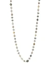 CHAN LUU Botswana Agate Layered Necklace