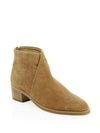 SOLUDOS Venetian Suede Ankle Boots