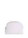 MARC JACOBS Marc Jacobs Logo-embossed Saffiano-leather Medium Cosmetic Case,10657107