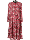 RED VALENTINO PRINTED MID-LENGTH DRESS