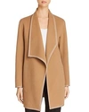 ELIE TAHARI CHRISTINA DRAPED OPEN-FRONT COAT,E81DU408