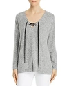 RAILS LEIGH LACE-UP SWEATER,831-360-586