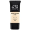 MAKE UP FOR EVER MATTE VELVET SKIN FULL COVERAGE FOUNDATION Y205 ALABASTER 1.01 OZ/ 30 ML,P434023